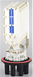 Fechamento grande da fibra óptica de 8 portos das bandejas 7 para o cabo da fibra da fita