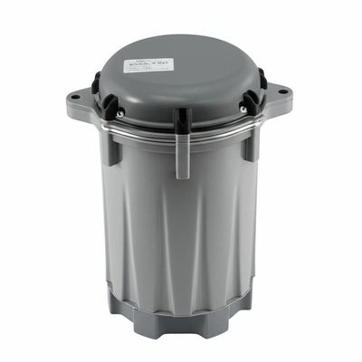 Fechamento de emenda de fibra óptica tipo domo de fácil instalação para tipo inline na faixa de temperatura de 5 C a 40 C